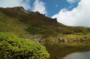 2015年　登山沼への第一歩…　岩木山登山