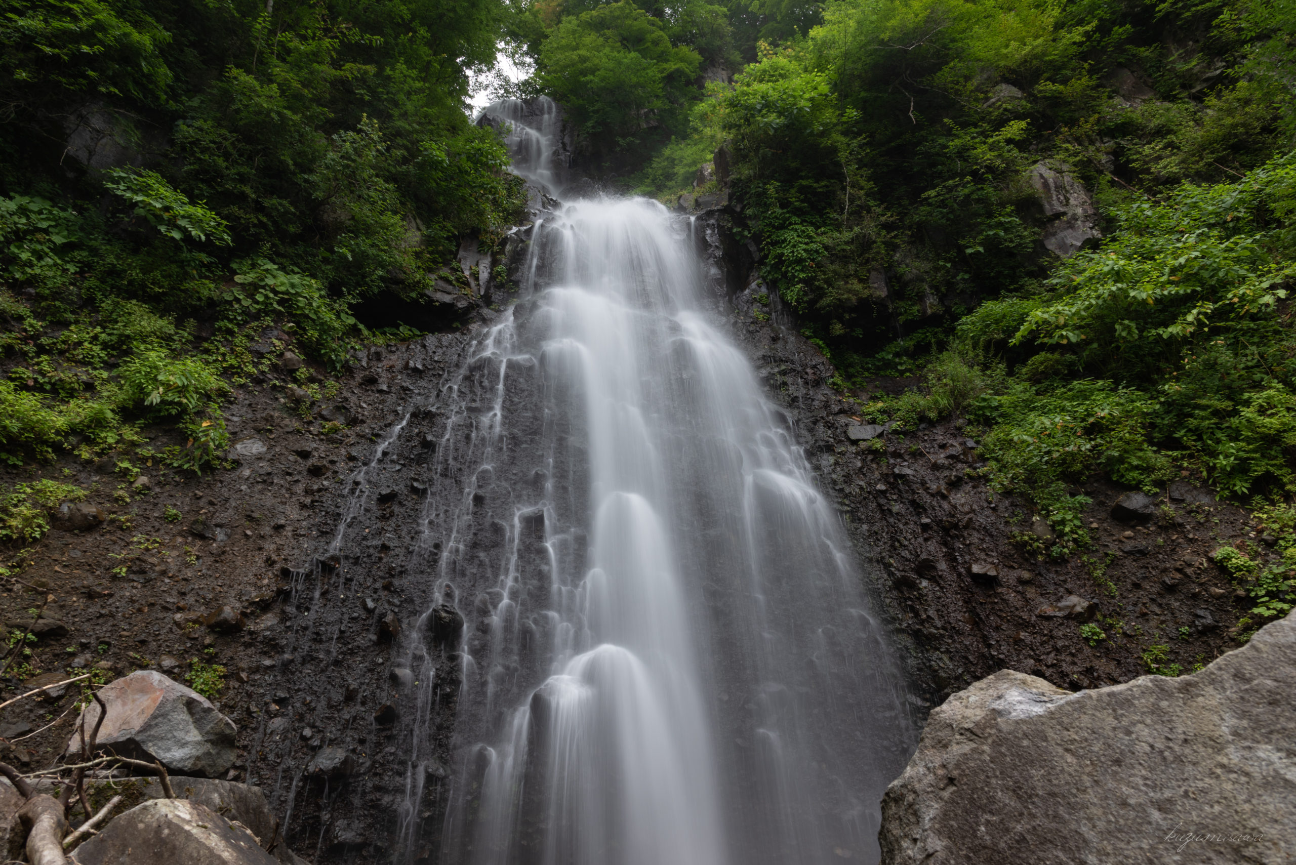 三階の滝 不動滝 蔵王 澄川 葛見さわの滝壺紀行