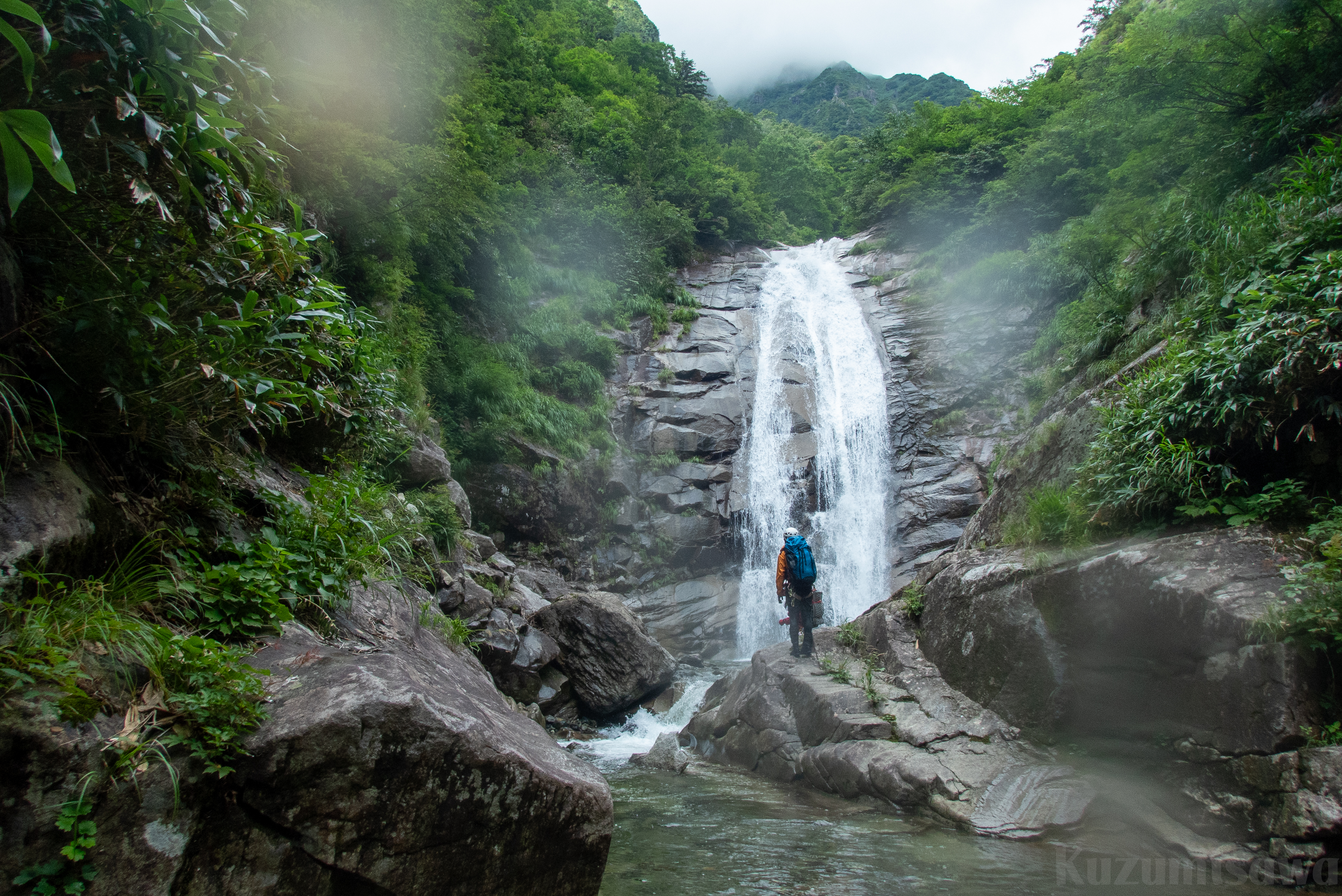 万太郎谷の滝 ~一の滝・二の滝・三の滝~