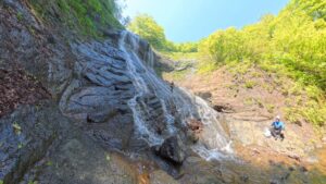楯山川大又沢支流の無名滝